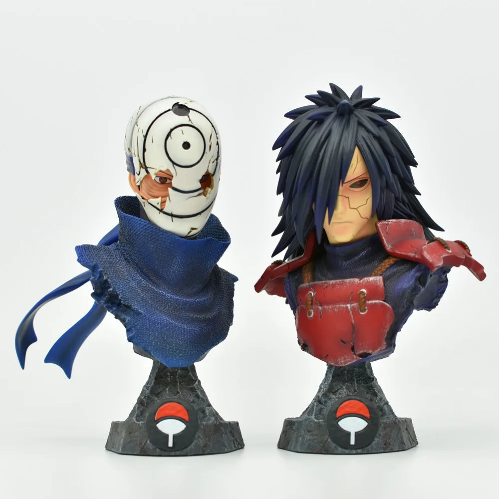 Anime NARUTO Figure GK Modle Toys Uzumaki Naruto Madara Obito Sasuke 1/4 Action Figure Anime Dolls