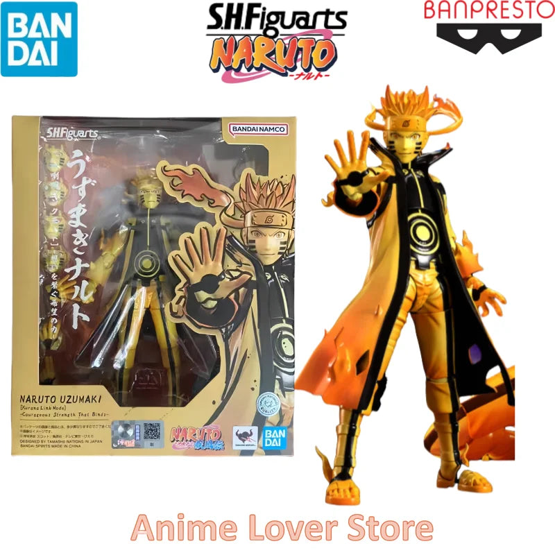 Bandai SHFiguarts SHF Naruto Uzumaki Naruto Uchiha Sasuke Madara Haruno Sakura Hatake Kakashi Jiraiya Orochimaru Anime Figures