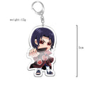 40Style Uzumaki Uchiha Sakura Gaara Obito Itachi Madara Hatake Kakashi Anime Figures Acrylic Keychains Fans Gift