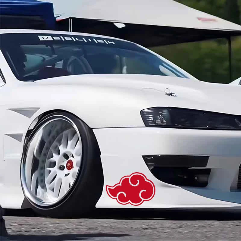 Akatsuki's Auspicious Clouds decal，for anime fans&lovers,creative&funny with high quality for car trucks motorcycles &laptops