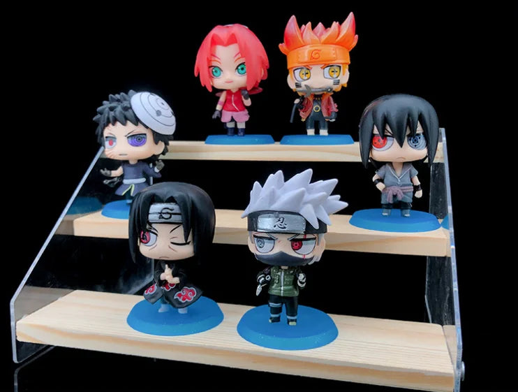 Anime Naruto Figure Toy Set Uzumaki Naruto Uchiha Sasuke Action Anime Model PVC Statue figurine Collectible Toys