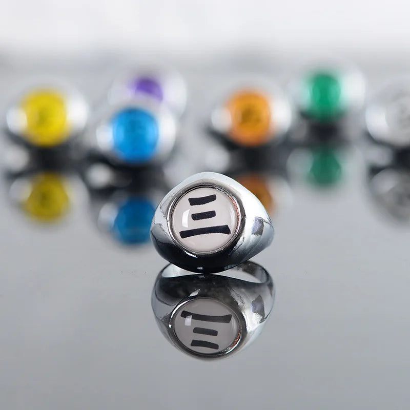 Akatsuki Cosplay Accessories Uchiha Itach Pain Zetsu Konan Kakuzu Sasori Deidara Orochimaru Hidan Metal Pendants Action Figure