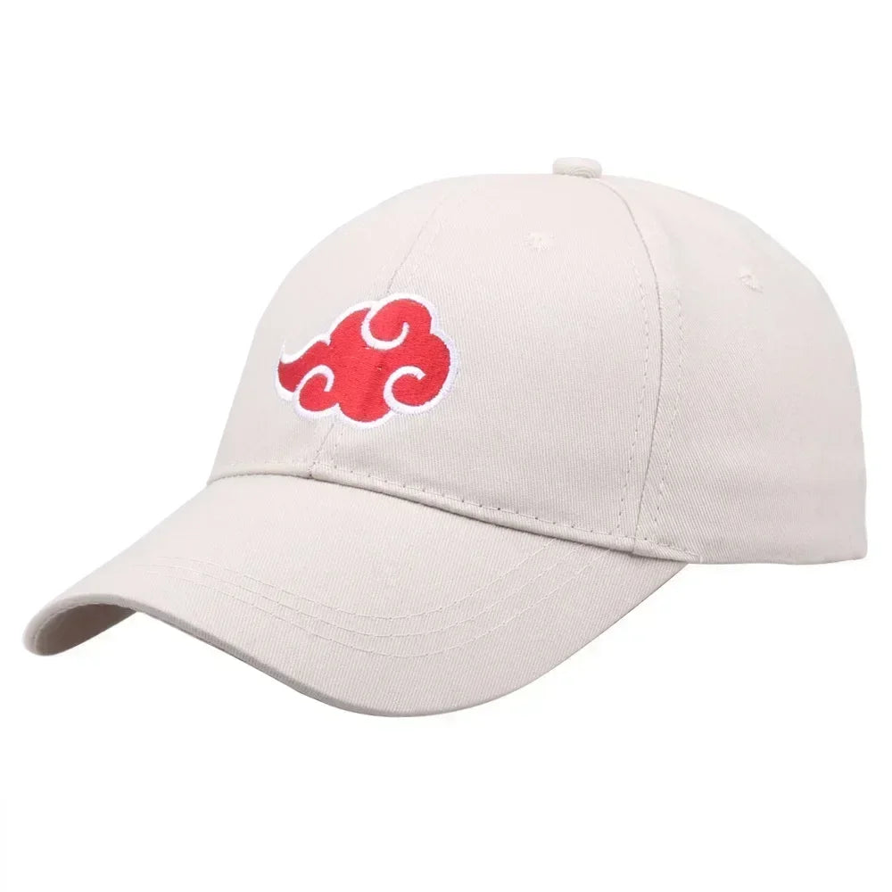 Unisex Embroidered Baseball Hat Adjustable Sun Visor Hat Uzumaki Akatsuki Duck Tongue Anime Cosplay
