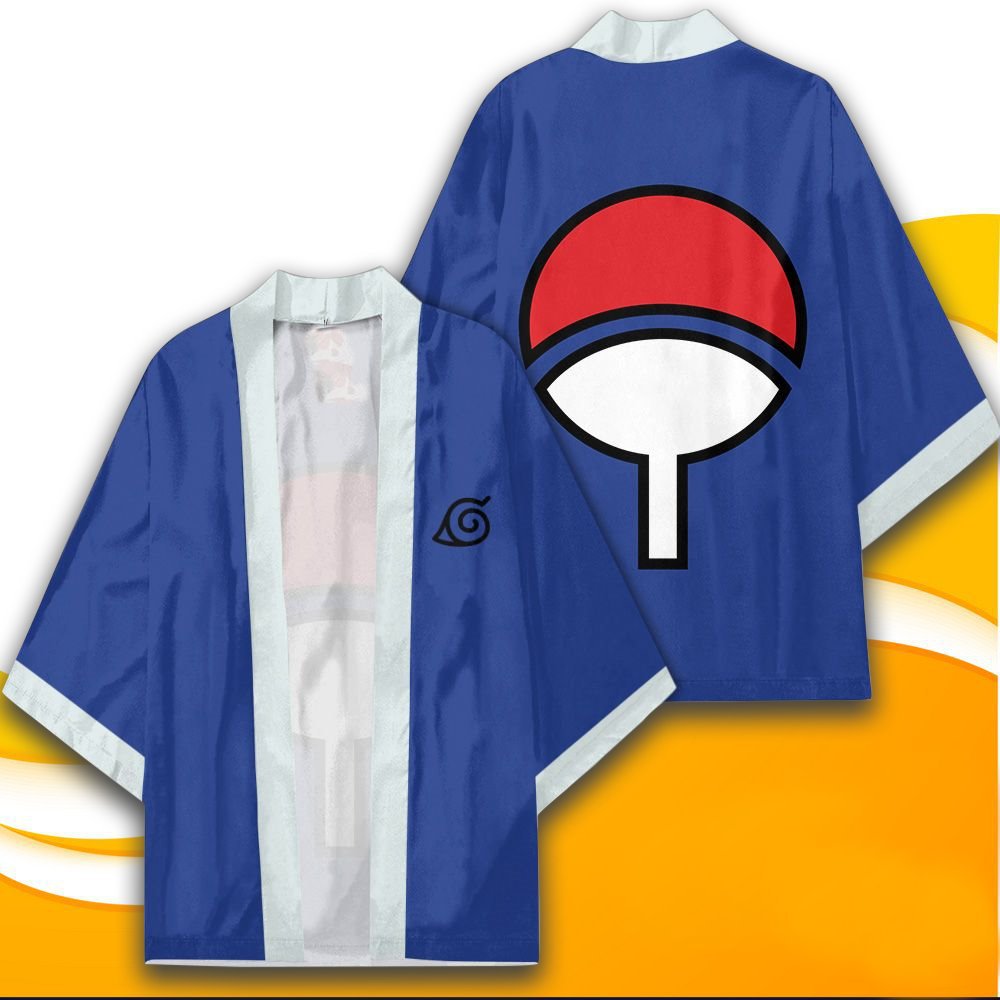 Naruto Anime Peripheral Set Yuori Kimono Jacket Naruto Li Locke Suit Bathrobe Two-Dimensional Cloak Pajamas