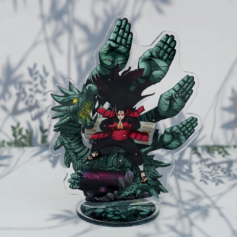 41Style Acrylic Stand Figure Hatake Kakashi Uzumaki Uchiha Sasuke Haruno Sakura Orochimaru Gaara 3D Model For Kid