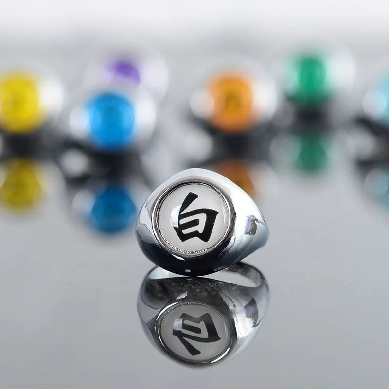 Akatsuki Cosplay Accessories Uchiha Itach Pain Zetsu Konan Kakuzu Sasori Deidara Orochimaru Hidan Metal Pendants Action Figure