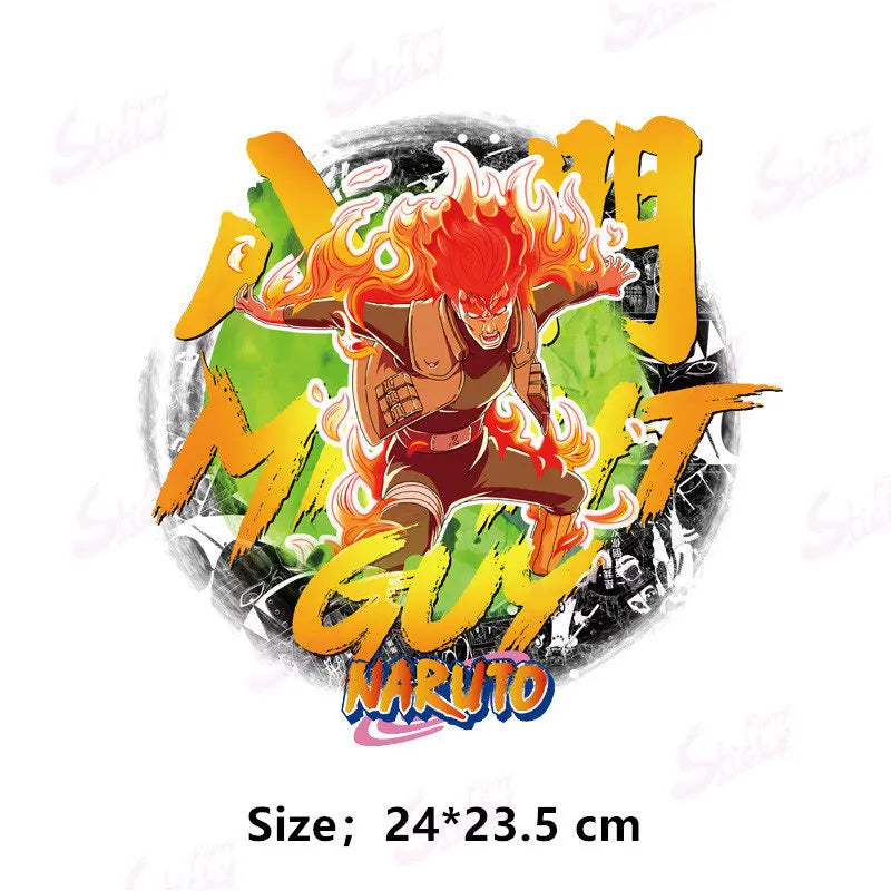 Cool NARUTO Poster Sticker Akatsuki Sasuke Anime Sticker Waterproof Sunscreen Laptop Window Trunk Sticker