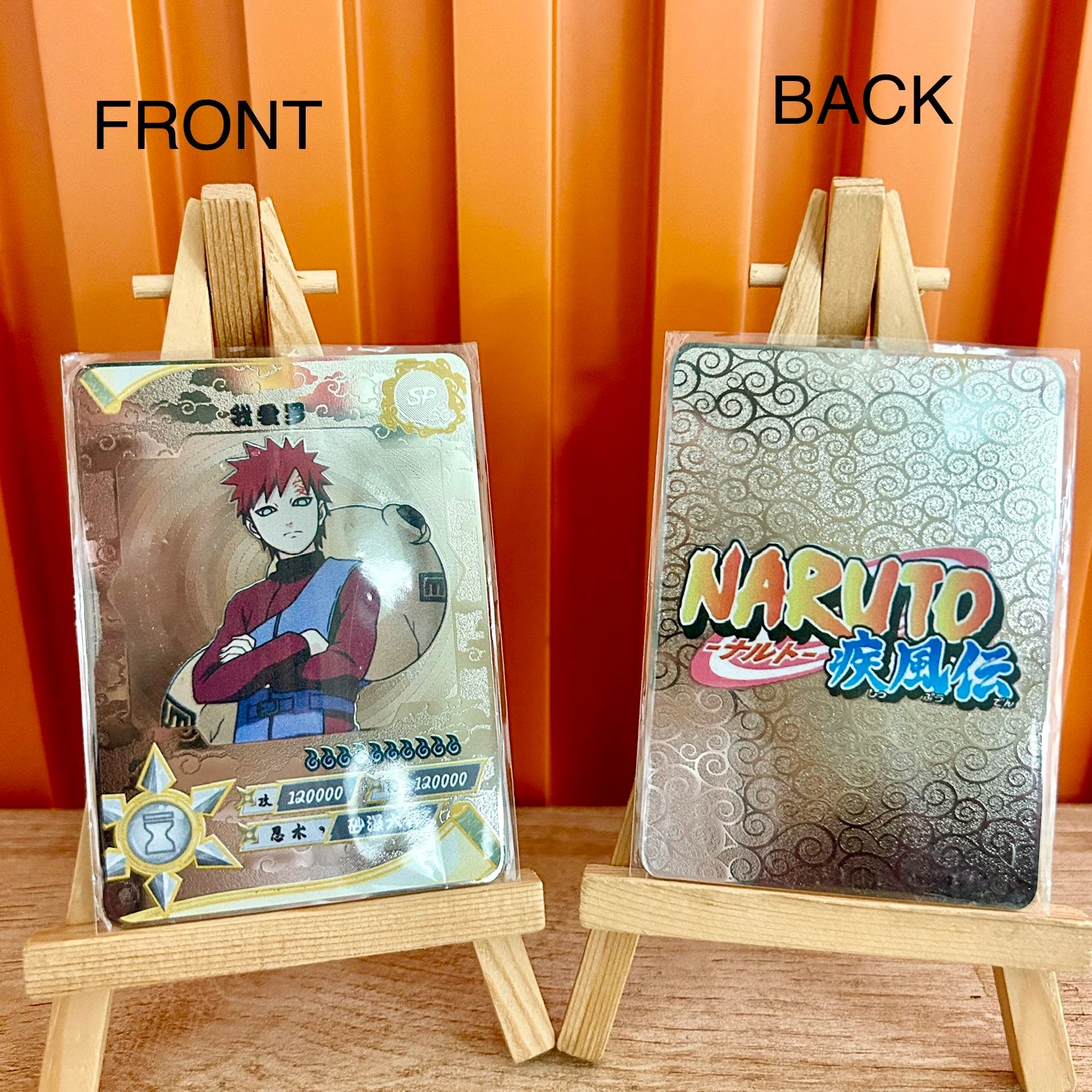 Naruto Uzumaki Jiraiya Sasuke Uchiha SE Metal Card Anime Collection Cards Kids Toy Gift