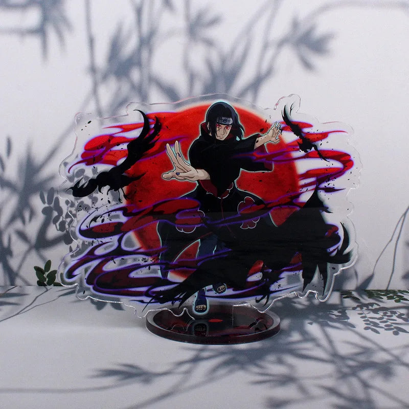 41Style Acrylic Stand Figure Hatake Kakashi Uzumaki Uchiha Sasuke Haruno Sakura Orochimaru Gaara 3D Model For Kid