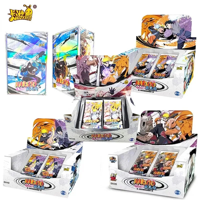 The New KAYOU Naruto Card The Chapter of Soldiers Naruto Bronzing Inheritance Collection BP Card Children's Gift Collection Card