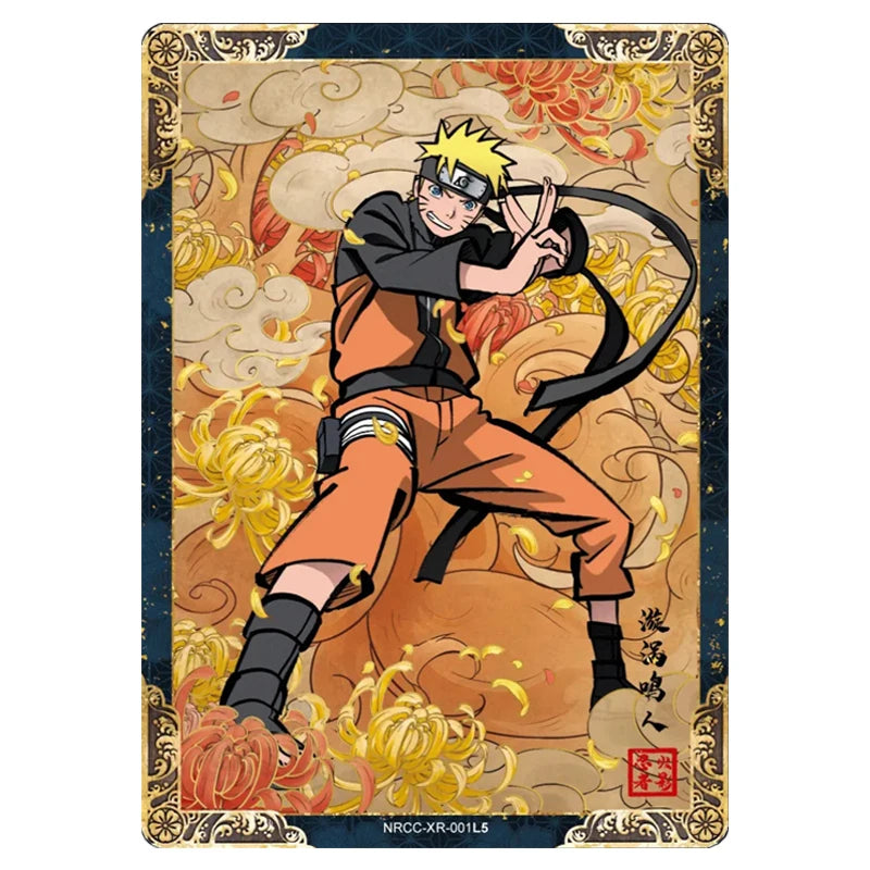 kayou Naruto cards XR-001-006 Naruto Uzumaki Jiraiya Namikaze Minato Kakashi Hagi Boy Anime Collection Cards, Holiday Gifts