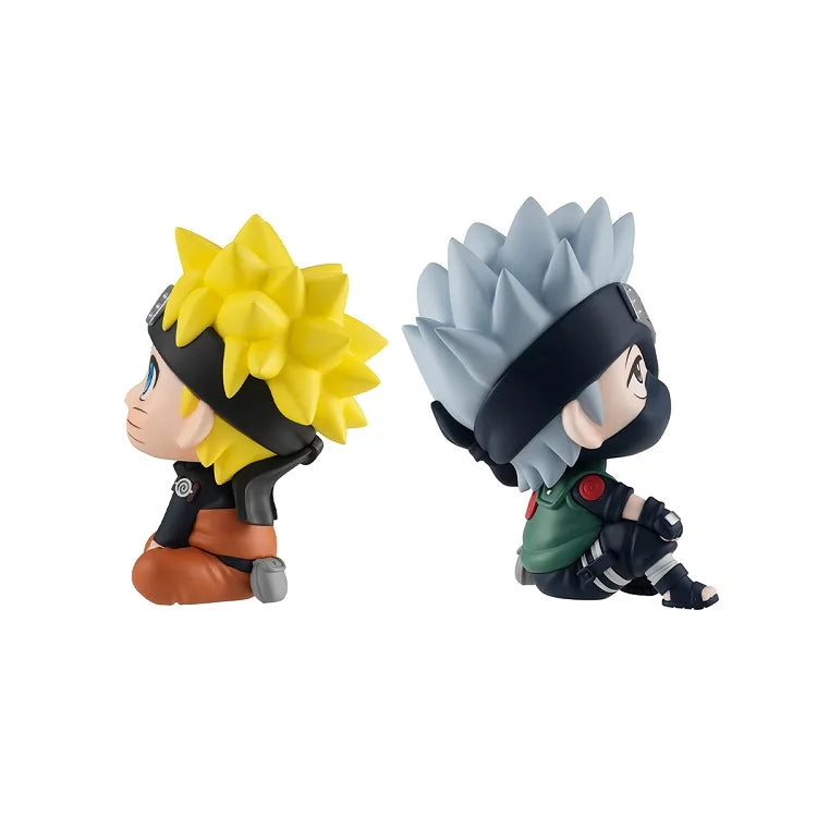 9cm Naruto Anime Figure Kakashi Naruto Action Figure Q Version Kawaii Sasuke Itachi Figurine Car Decoration Collection Model Toy