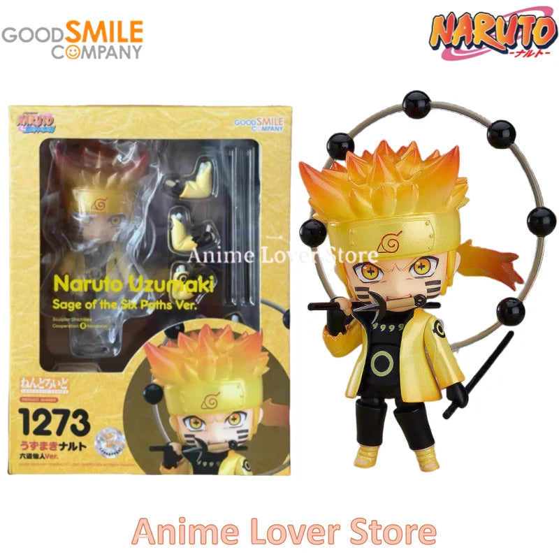 Good Smile Nendoroid  Naruto GSC Gaara Naruto Uzumaki Sasuke Orochimaru Itachi Jiraiya Kakashi Madara Rock Lee Anime Figure Toys