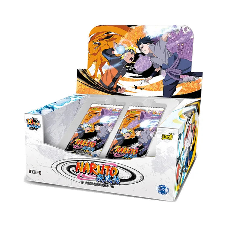 The New KAYOU Naruto Card The Chapter of Soldiers Naruto Bronzing Inheritance Collection BP Card Children's Gift Collection Card