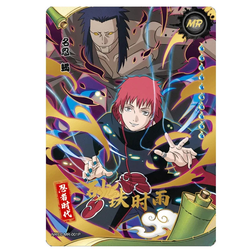 kayou Naruto cards XR-001-006 Naruto Uzumaki Jiraiya Namikaze Minato Kakashi Hagi Boy Anime Collection Cards, Holiday Gifts