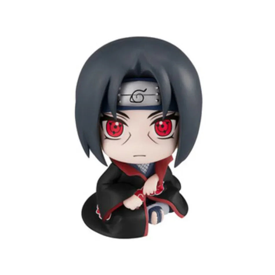 9cm Naruto Anime Figure Kakashi Naruto Action Figure Q Version Kawaii Sasuke Itachi Figurine Car Decoration Collection Model Toy