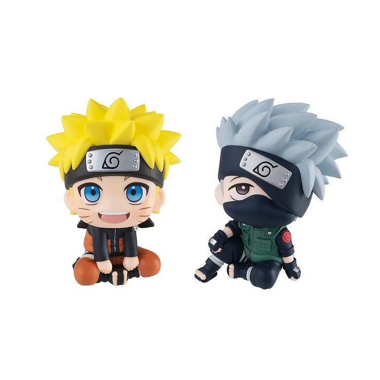 9cm Naruto Anime Figure Kakashi Naruto Action Figure Q Version Kawaii Sasuke Itachi Figurine Car Decoration Collection Model Toy