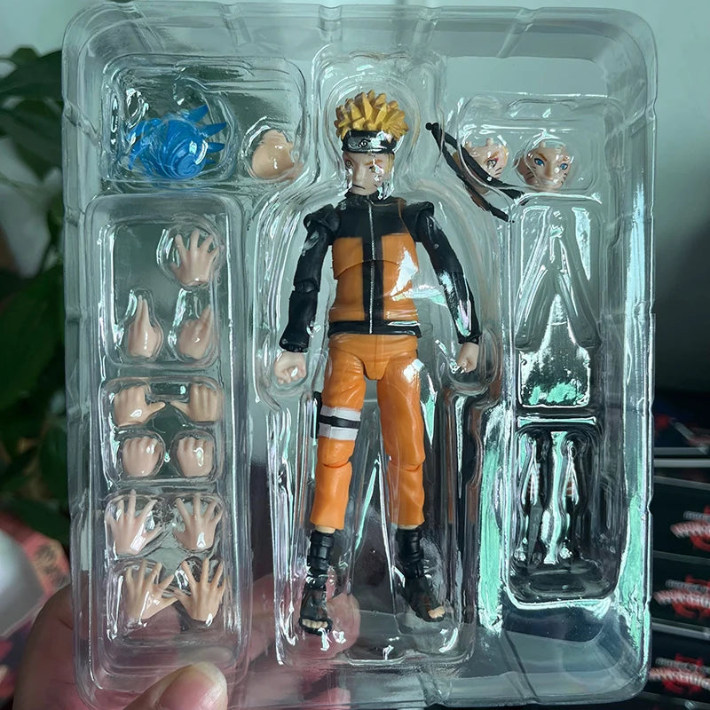 Anime Uzumaki Naruto Figure SHF Fairy Mode Cartoon NARUTO Shippuden 14cm Action Figure Model Joint Movable Toys Birthday Gifts