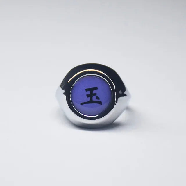 Japanese Anime Cosplay Luminous Ring Akatsuki Ladies Ring Men's Ring Accessories Props Finger Decoration Anillos Akatsuki Itachi