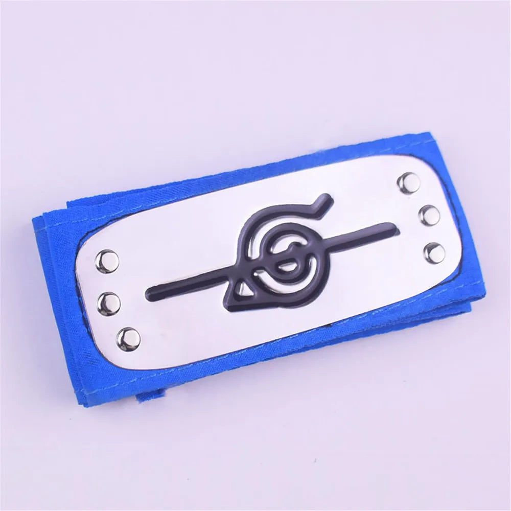 Anime Akatsuki Kakashi Konoha Headband Cosplay Costumes Accessories Itachi Akatsuki Armband Toys Props Figure Model Gift