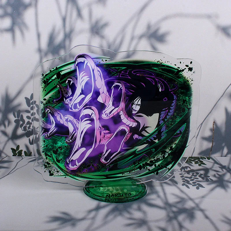 41Style Acrylic Stand Figure Hatake Kakashi Uzumaki Uchiha Sasuke Haruno Sakura Orochimaru Gaara 3D Model For Kid