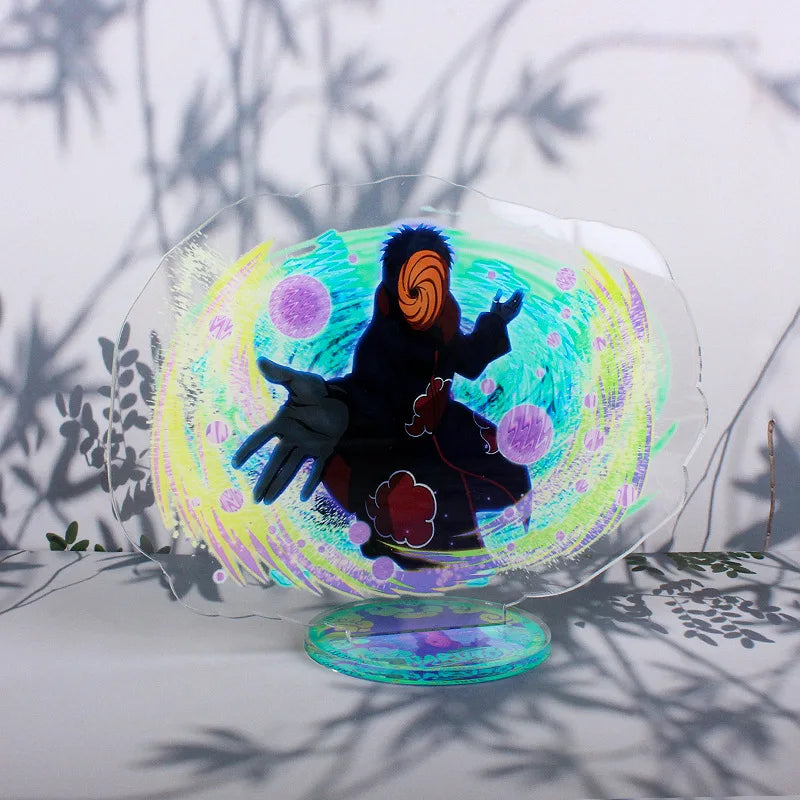 41Style Acrylic Stand Figure Hatake Kakashi Uzumaki Uchiha Sasuke Haruno Sakura Orochimaru Gaara 3D Model For Kid