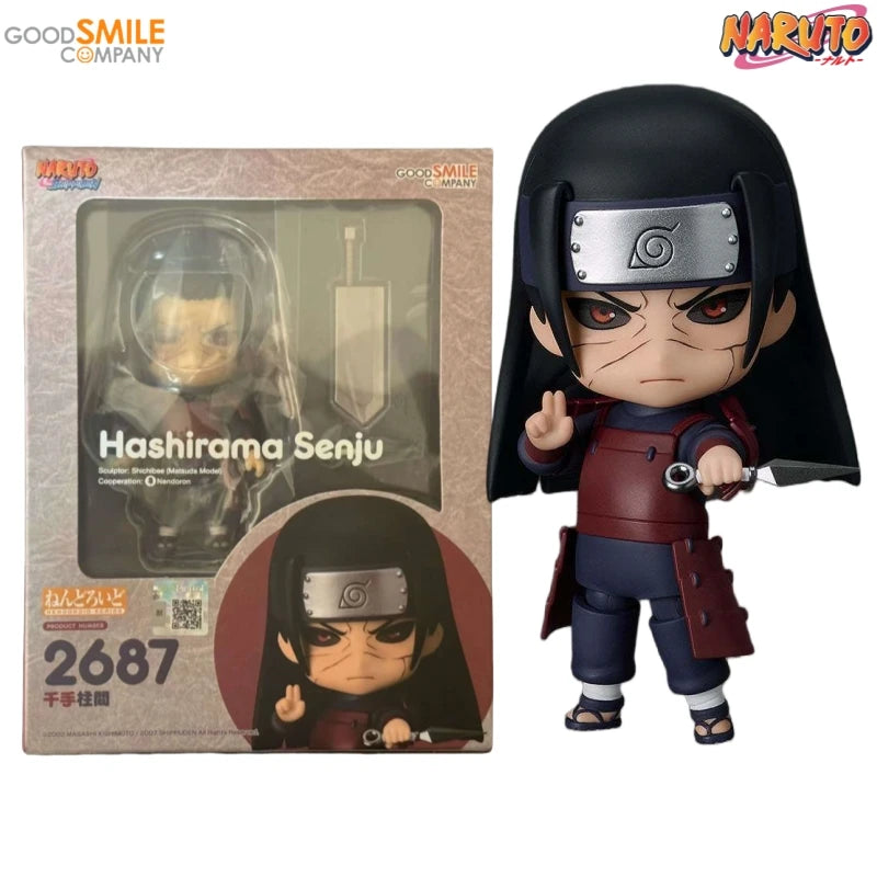 Good Smile Nendoroid  Naruto GSC Gaara Naruto Uzumaki Sasuke Orochimaru Itachi Jiraiya Kakashi Madara Rock Lee Anime Figure Toys