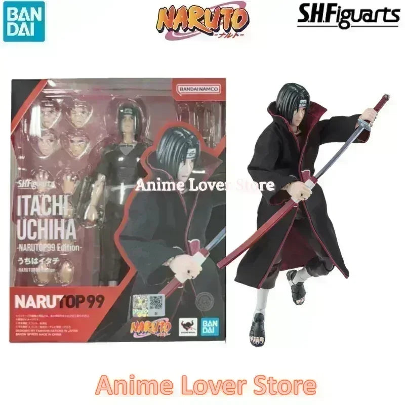 Bandai SHFiguarts SHF Naruto Uzumaki Naruto Uchiha Sasuke Madara Haruno Sakura Hatake Kakashi Jiraiya Orochimaru Anime Figures