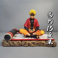 15CM Shippuden Figure Anime Immortal Mode Uzumaki Figure Meditate Gk Statue Collection Figurines Model Gift Toys