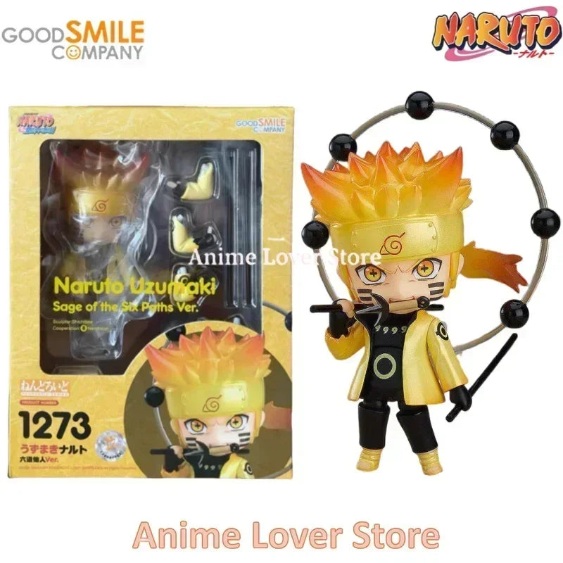 Good Smile Nendoroid  Naruto GSC Gaara Naruto Uzumaki Sasuke Orochimaru Itachi Jiraiya Kakashi Madara Rock Lee Anime Figure Toys