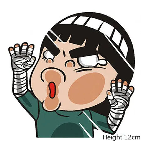 Anime Naruto Stickers Funny Sasuke Peek Window Stickers Laptop Decals Waterproof Car Stickers Personality Anime Stickers