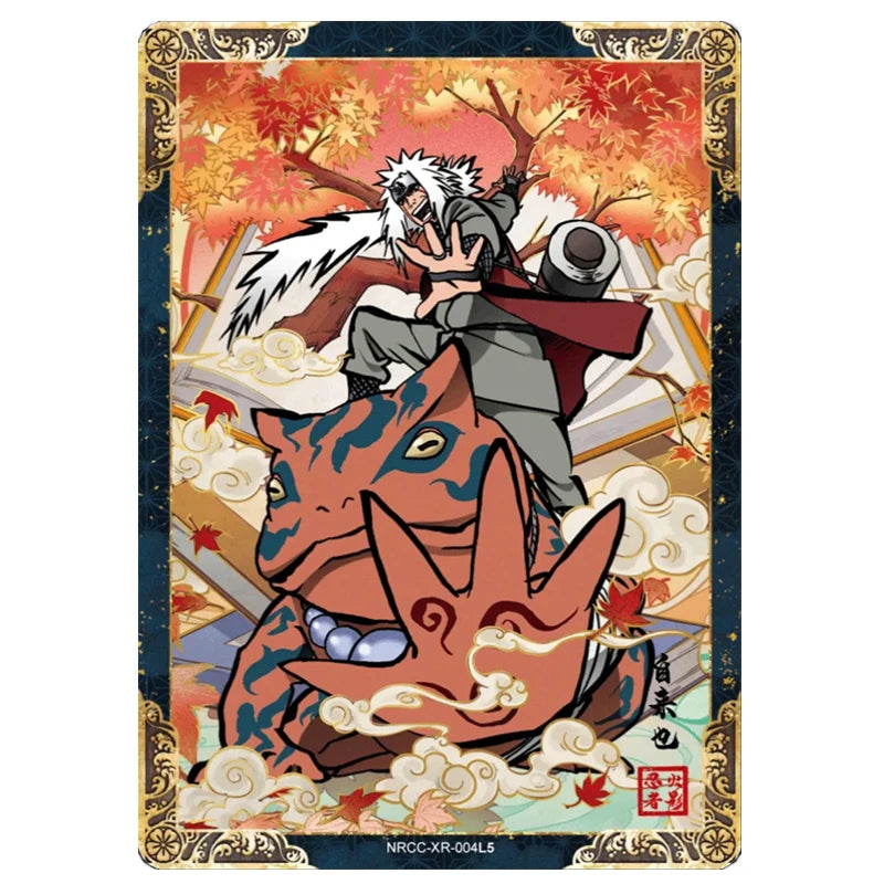 kayou Naruto cards XR-001-006 Naruto Uzumaki Jiraiya Namikaze Minato Kakashi Hagi Boy Anime Collection Cards, Holiday Gifts