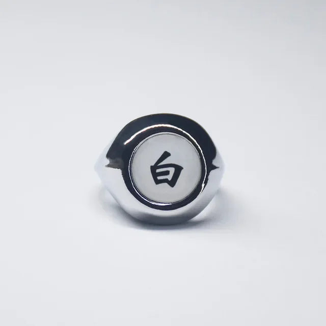 Japanese Anime Cosplay Luminous Ring Akatsuki Ladies Ring Men's Ring Accessories Props Finger Decoration Anillos Akatsuki Itachi
