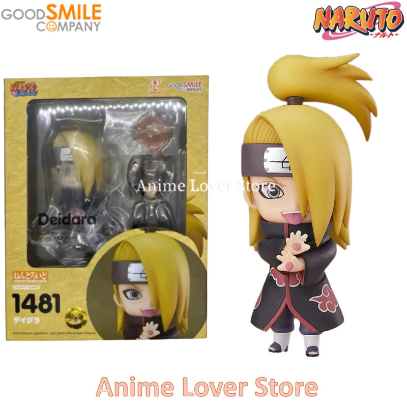 Good Smile Nendoroid  Naruto GSC Gaara Naruto Uzumaki Sasuke Orochimaru Itachi Jiraiya Kakashi Madara Rock Lee Anime Figure Toys