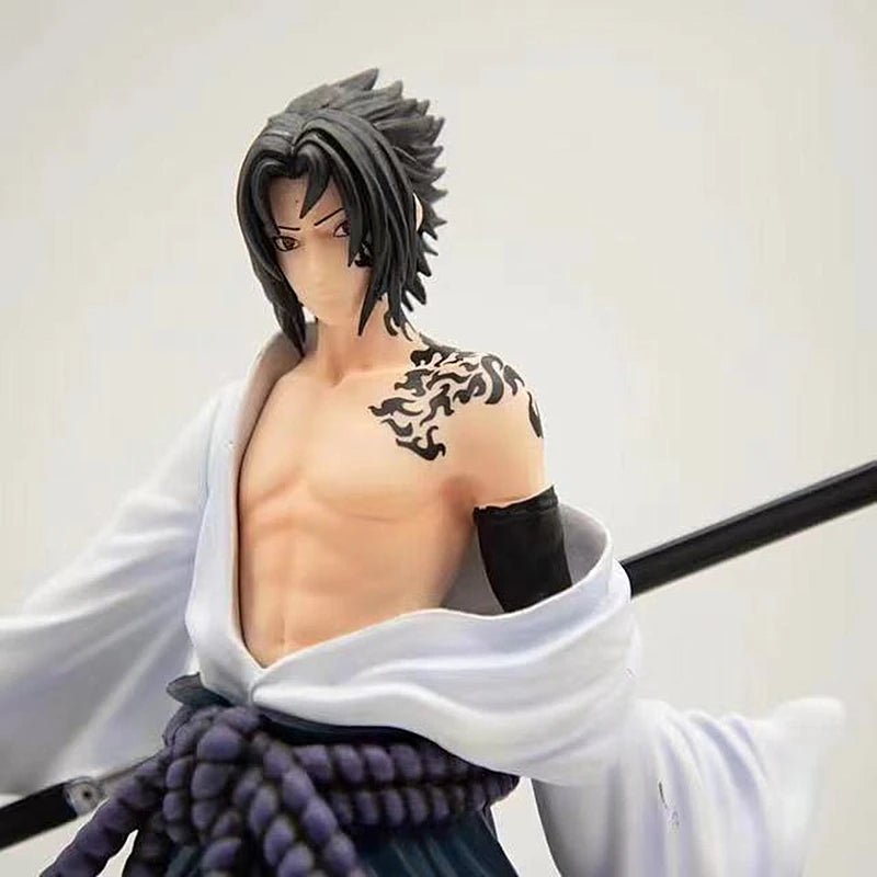 Naruto Seal Sasuke Shippuden Chidori Uchiha Sasuke Anime Figure Model Ornament Collection Gift