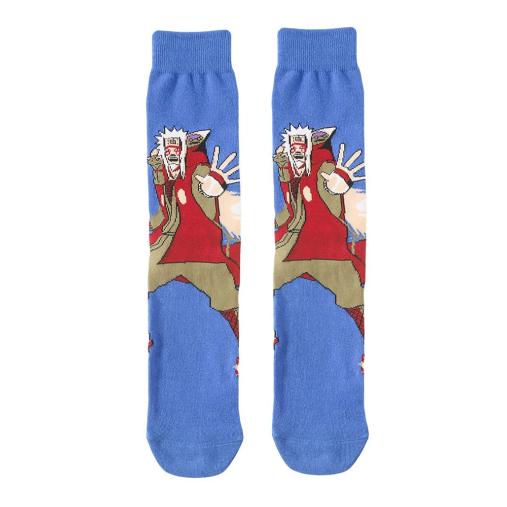 Anime Uzumaki NARUTO Uchiha Sasuke Haruno Sakura Itachi Jiraiya Socks Cosplay Adult Unisex Clothing Sock Accessories Props