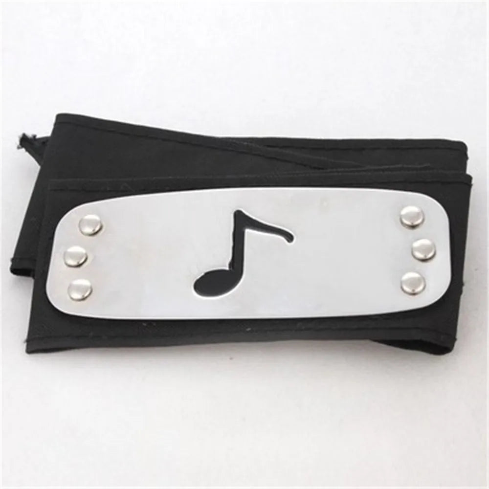 Anime Akatsuki Kakashi Konoha Headband Cosplay Costumes Accessories Itachi Akatsuki Armband Toys Props Figure Model Gift