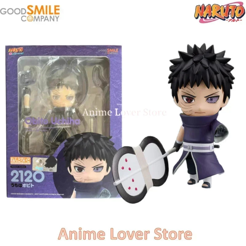 Good Smile Nendoroid  Naruto GSC Gaara Naruto Uzumaki Sasuke Orochimaru Itachi Jiraiya Kakashi Madara Rock Lee Anime Figure Toys