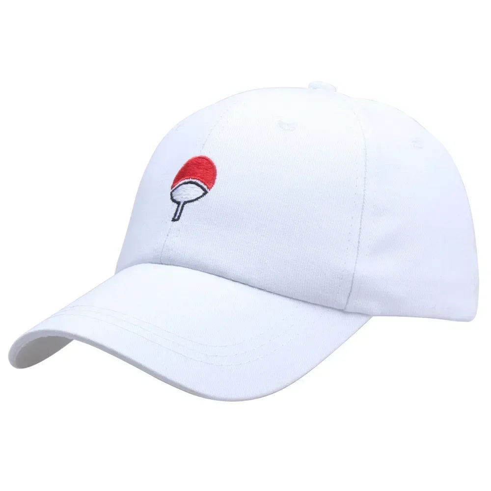 Unisex Embroidered Baseball Hat Adjustable Sun Visor Hat Uzumaki Akatsuki Duck Tongue Anime Cosplay