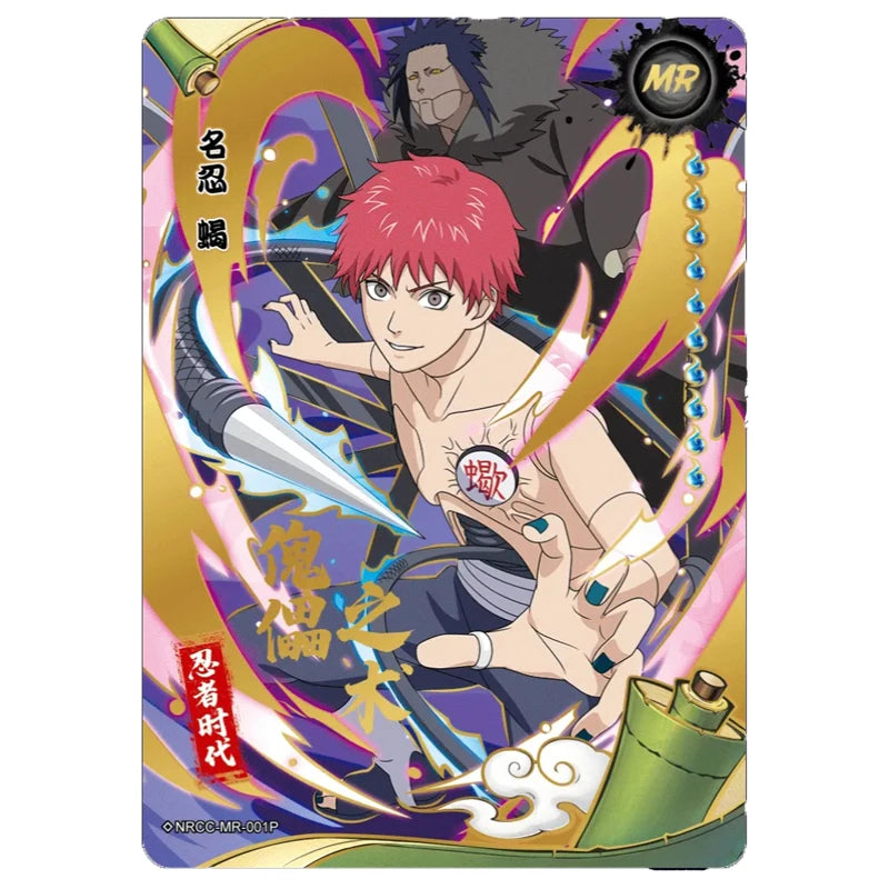 kayou Naruto cards XR-001-006 Naruto Uzumaki Jiraiya Namikaze Minato Kakashi Hagi Boy Anime Collection Cards, Holiday Gifts