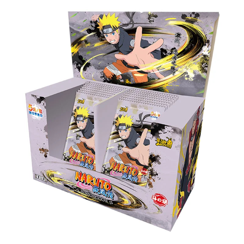 The New KAYOU Naruto Card The Chapter of Soldiers Naruto Bronzing Inheritance Collection BP Card Children's Gift Collection Card