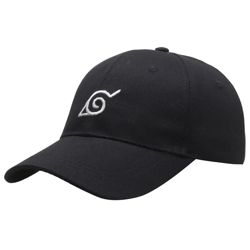 Unisex Embroidered Baseball Hat Adjustable Sun Visor Hat Uzumaki Akatsuki Duck Tongue Anime Cosplay