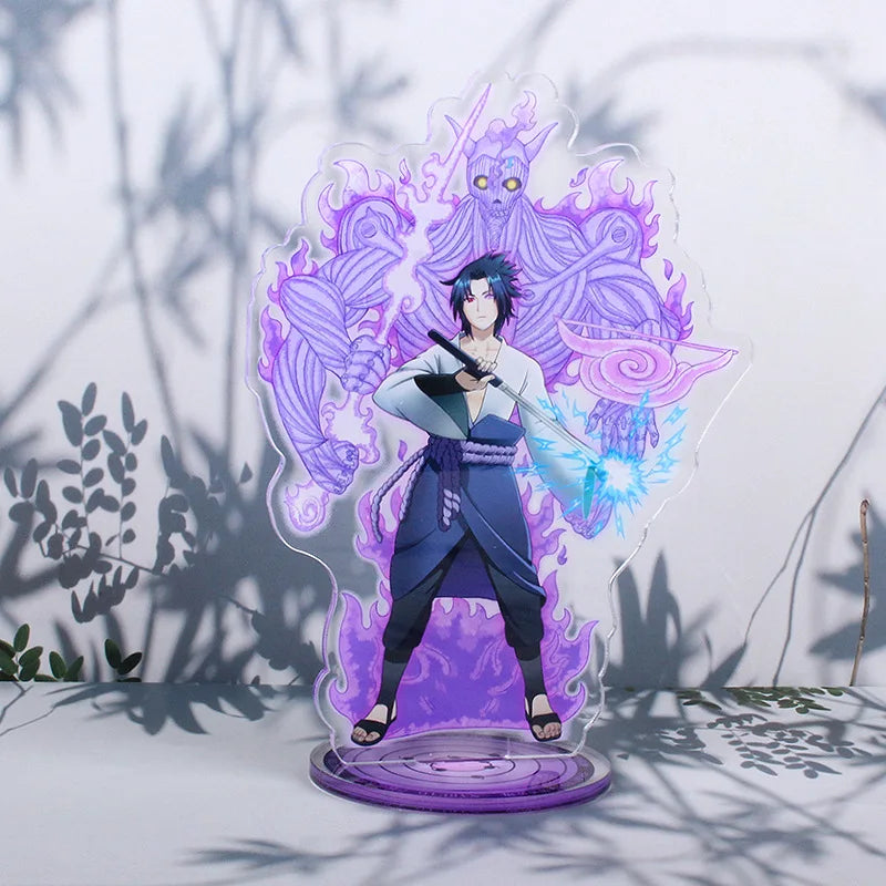 41Style Acrylic Stand Figure Hatake Kakashi Uzumaki Uchiha Sasuke Haruno Sakura Orochimaru Gaara 3D Model For Kid