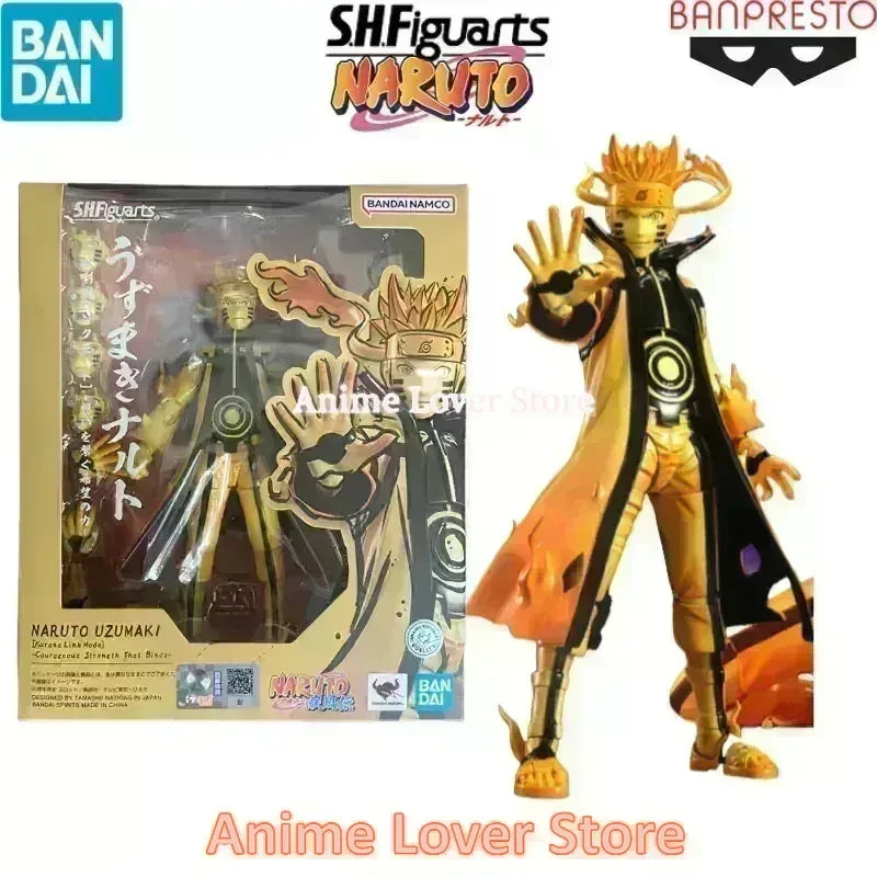 Bandai SHFiguarts SHF Naruto Uzumaki Naruto Uchiha Sasuke Madara Haruno Sakura Hatake Kakashi Jiraiya Orochimaru Anime Figures