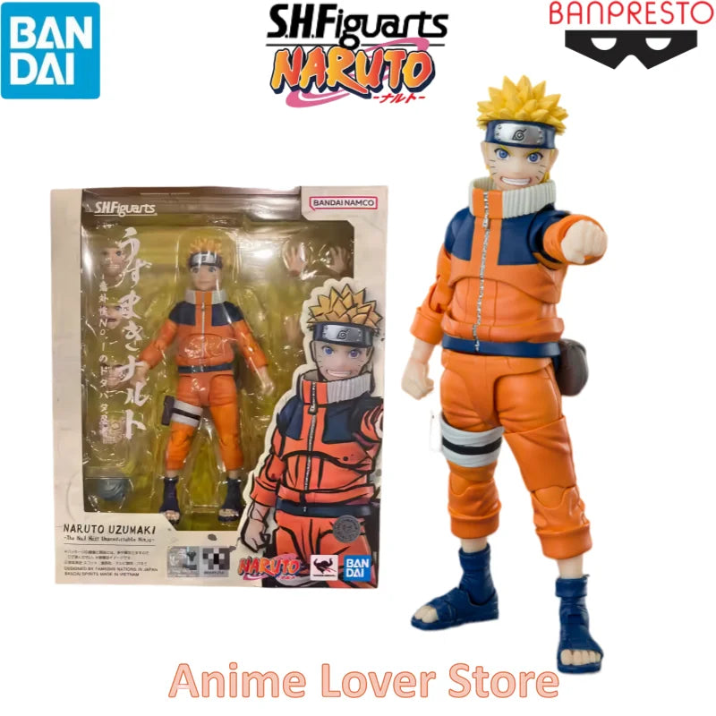 Bandai SHFiguarts SHF Naruto Uzumaki Naruto Uchiha Sasuke Madara Haruno Sakura Hatake Kakashi Jiraiya Orochimaru Anime Figures