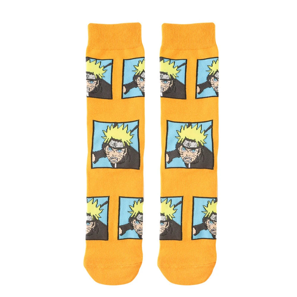 Anime Uzumaki NARUTO Uchiha Sasuke Haruno Sakura Itachi Jiraiya Socks Cosplay Adult Unisex Clothing Sock Accessories Props