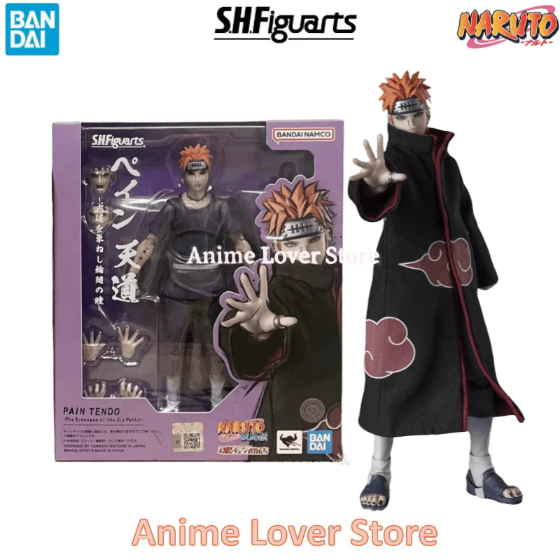 Bandai SHFiguarts SHF Naruto Uzumaki Naruto Uchiha Sasuke Madara Haruno Sakura Hatake Kakashi Jiraiya Orochimaru Anime Figures