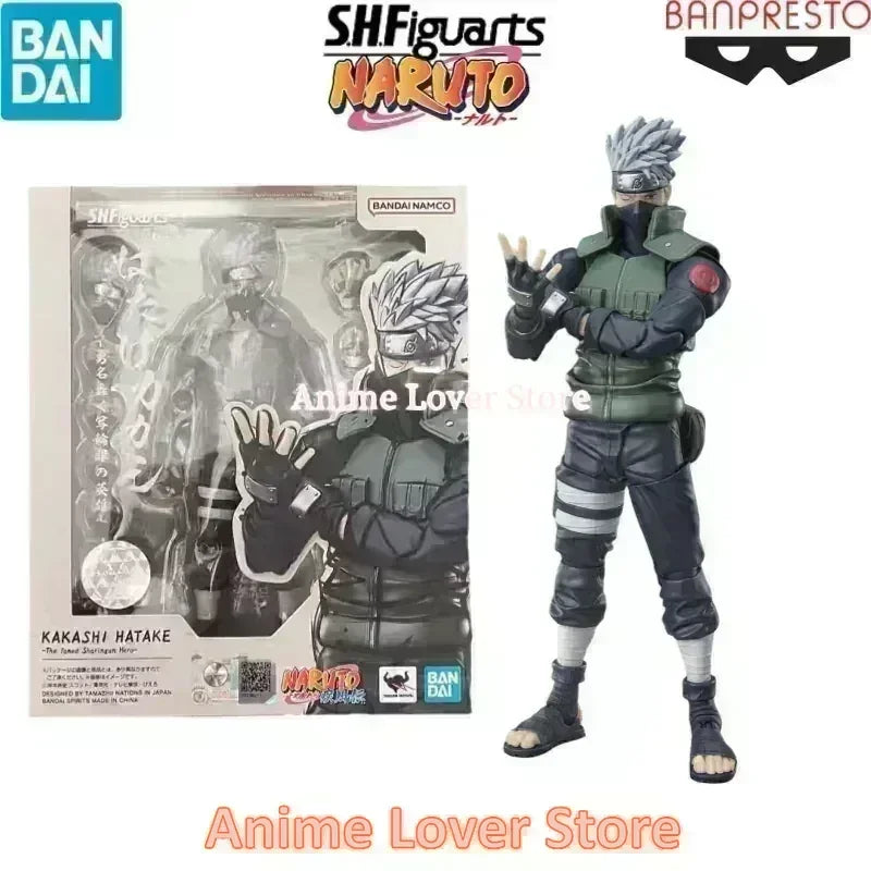 Bandai SHFiguarts SHF Naruto Uzumaki Naruto Uchiha Sasuke Madara Haruno Sakura Hatake Kakashi Jiraiya Orochimaru Anime Figures