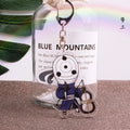 Anime Akatsuki Keychain Uzumaki Gaara Uchiha Sasuke Senju Hashirama Pain Jiraiya Acrylic Key Chains Pendant Figure Toys Gifts