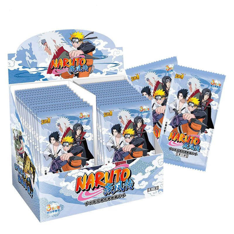 The New KAYOU Naruto Card The Chapter of Soldiers Naruto Bronzing Inheritance Collection BP Card Children's Gift Collection Card